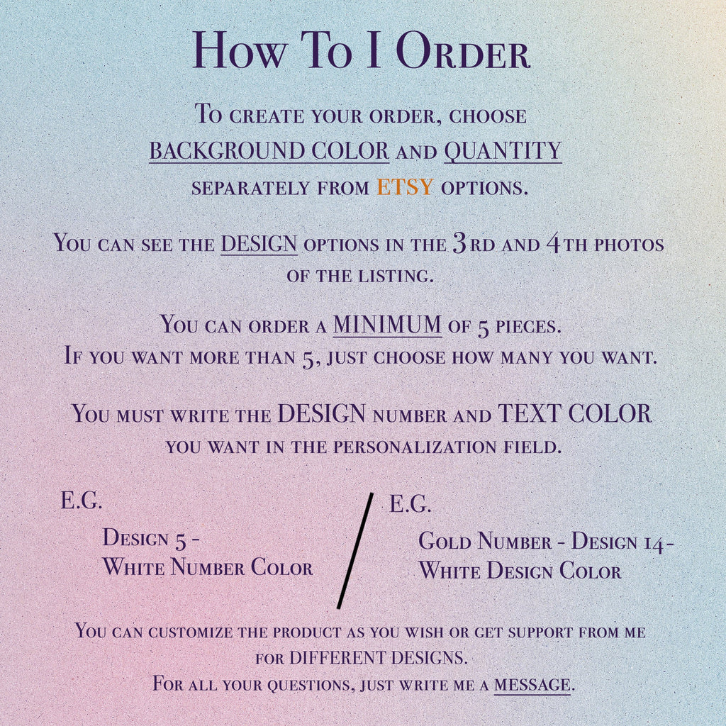 Acrylic Table Numbers – Wedding & Event Table Numbers