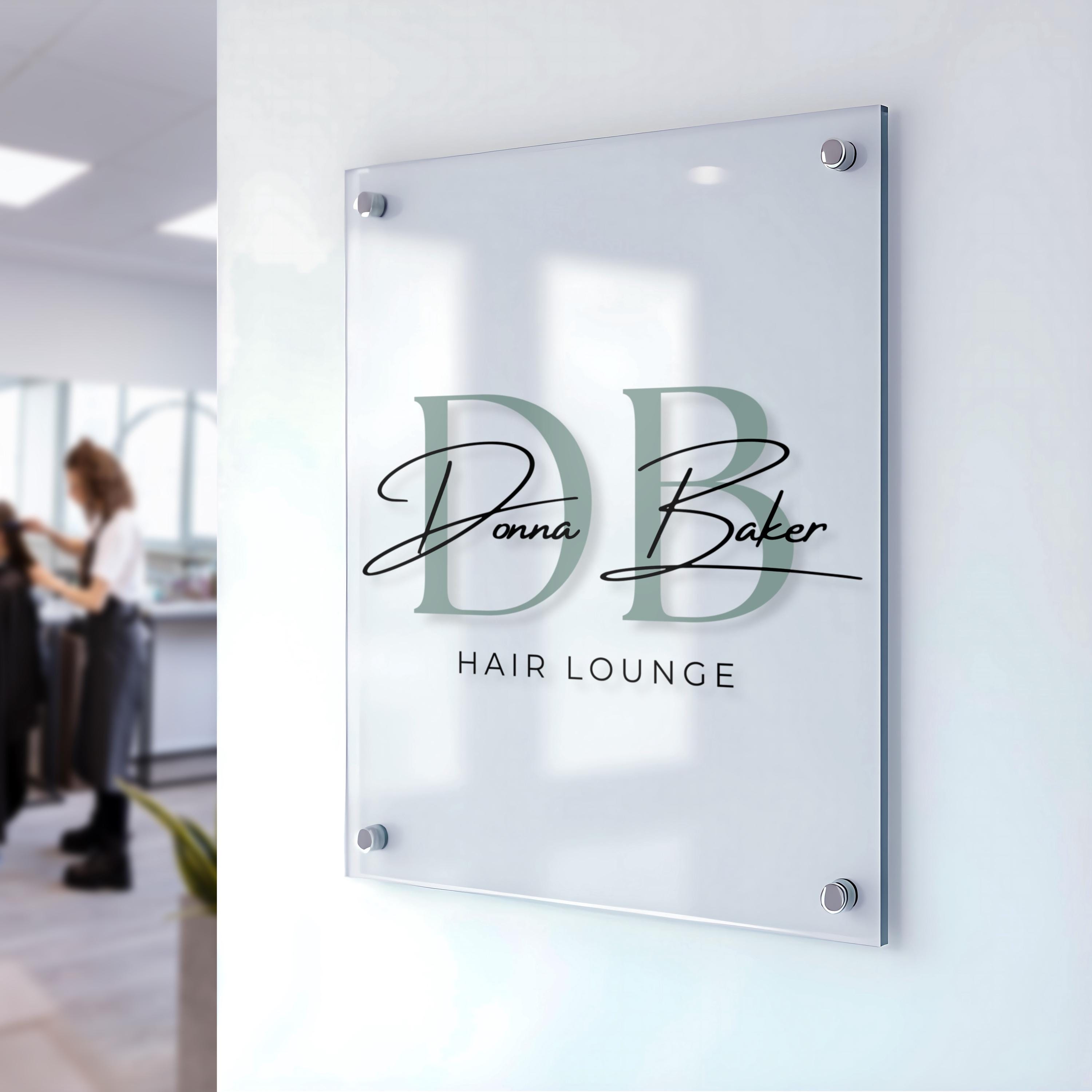 Custom Acrylic Business Logo Sign | UV Printed Office & Wall Logo